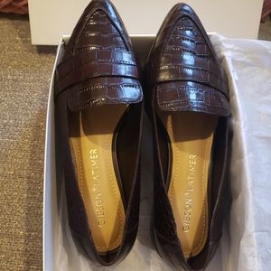 Gibson Latimer Dark Brown Isla flat, size 7